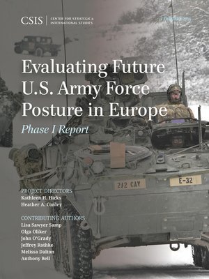 cover image of Evaluating Future U.S. Army Force Posture in Europe